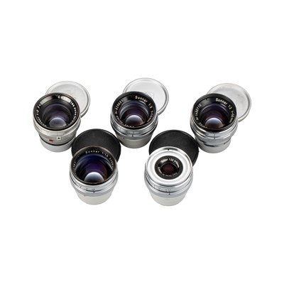 Lot 137 - Carl Zeiss 50mm Lenses for Contax (Lot)