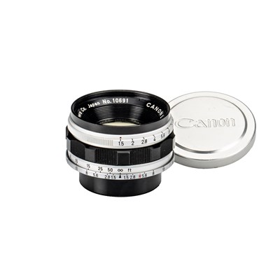 Lot 144 - Canon f.M39 Canon Lens 1.5/35mm