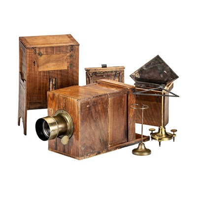 Lot 156 - (Richebourg, Paris)  Daguerreotype Outfit