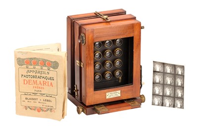 Lot 167 - Demaria Freres, Paris Congrès Multiple Lens Camera