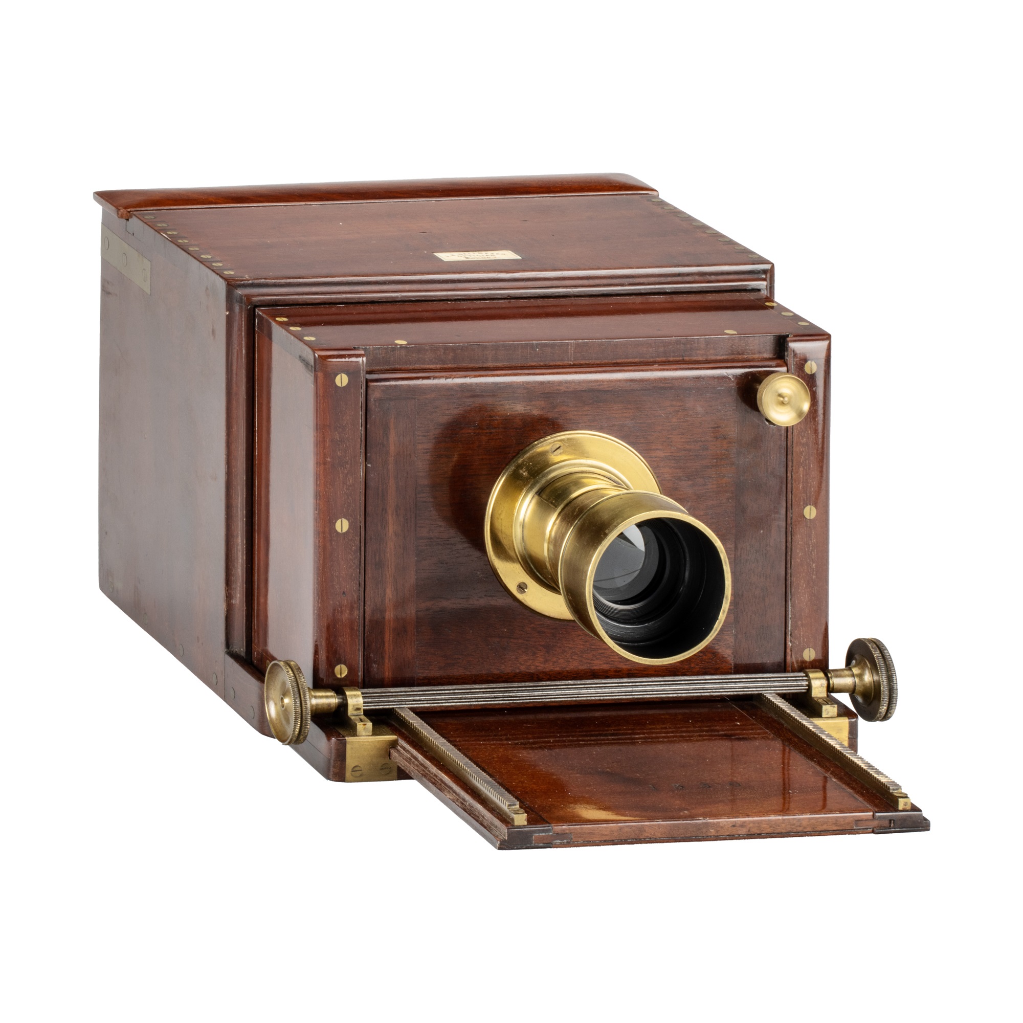 Lot 196 - J.H.Dallmeyer Stereo Sliding Box Camera