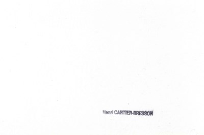 Lot 52 - HENRI CARTIER-BRESSON (1908–2004)