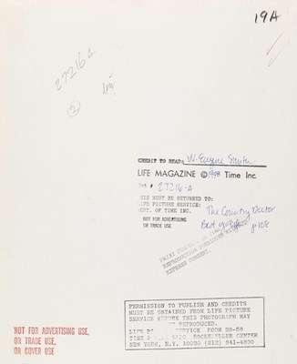 Lot 55 - WILLIAM EUGENE SMITH (1918–1978)
