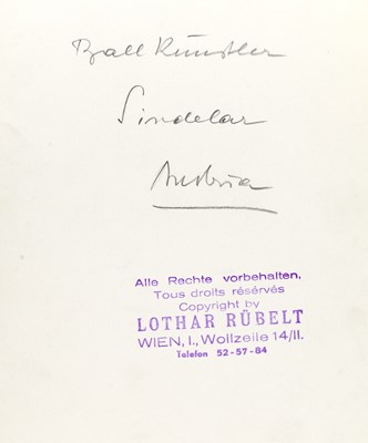 Lot 40 - LOTHAR RÜBELT (1910–1996)