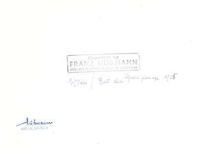 Lot 50 - FRANZ HUBMANN (1914–2007)