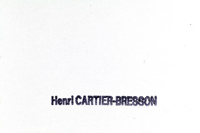 Lot 115 - HENRI CARTIER-BRESSON (1908–2004)