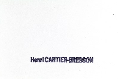 Lot 116 - HENRI CARTIER-BRESSON (1908–2004)
